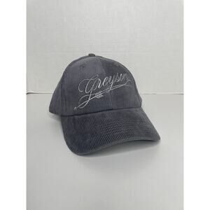 NEW Greyson Womens Scarlett Corduroy Hat Gray